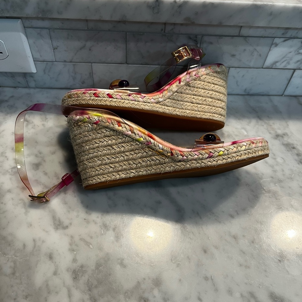 Betsey Johnson Rope Wedge “Elli” Sandals; Size 5 - Picture 3 of 13